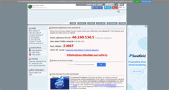 Desktop Screenshot of mon-ip.com